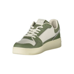 TOMMY HILFIGER MEN'S GREEN SPORTS SHOES