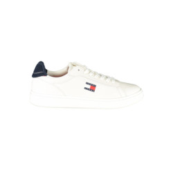 TOMMY HILFIGER MEN'S WHITE SPORTS SHOES