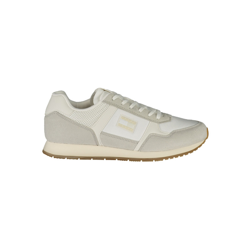 CHAUSSURES DE SPORT BLANCHES POUR HOMMES TOMMY HILFIGER