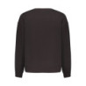 PEPE JEANS WOMEN'S BLACK ZIP-UP SWEATSHIRT