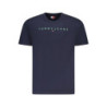 TOMMY HILFIGER MEN'S SHORT-SLEEVE T-SHIRT BLUE