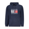 Sweat-shirt zippé bleu Tommy Hilfiger pour homme