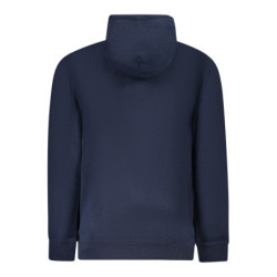 TOMMY HILFIGER MEN'S BLUE ZIP-UP SWEATSHIRT