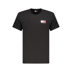 T-SHIRT À MANCHES COURTES TOMMY HILFIGER POUR HOMME NOIR