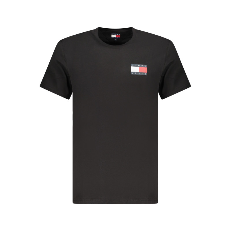 T-SHIRT À MANCHES COURTES TOMMY HILFIGER POUR HOMME NOIR
