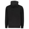 TOMMY HILFIGER MEN'S BLACK ZIP-UP SWEATSHIRT