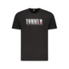 TOMMY HILFIGER MEN'S SHORT-SLEEVE T-SHIRT BLACK