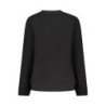 TOMMY HILFIGER WOMEN'S BLACK ZIP-UP SWEATSHIRT