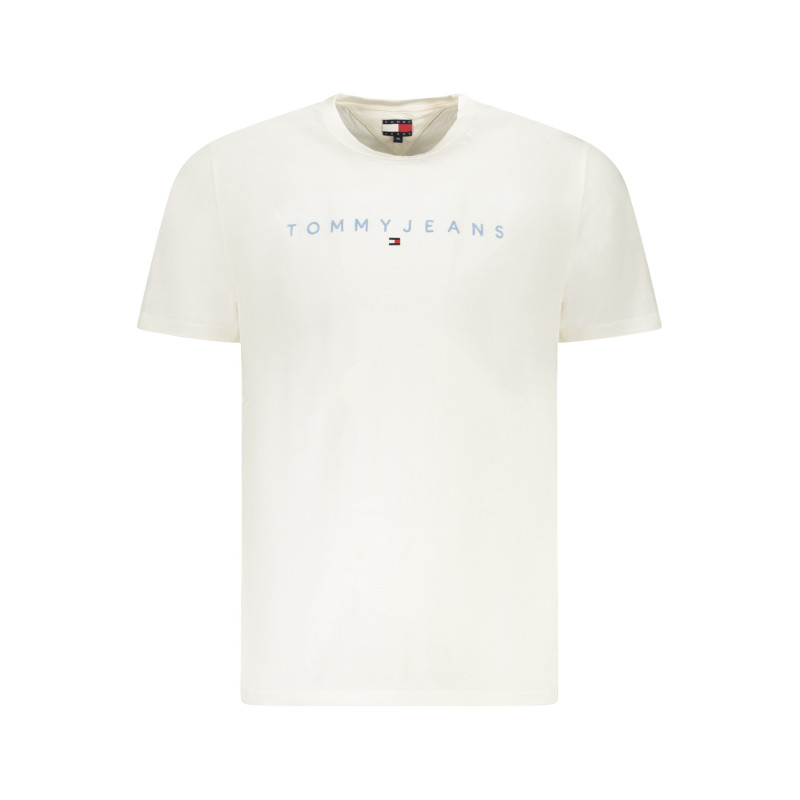 T-SHIRT À MANCHES COURTES TOMMY HILFIGER POUR HOMME BLANC