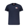 T-SHIRT À MANCHES COURTES TOMMY HILFIGER POUR HOMME BLEU