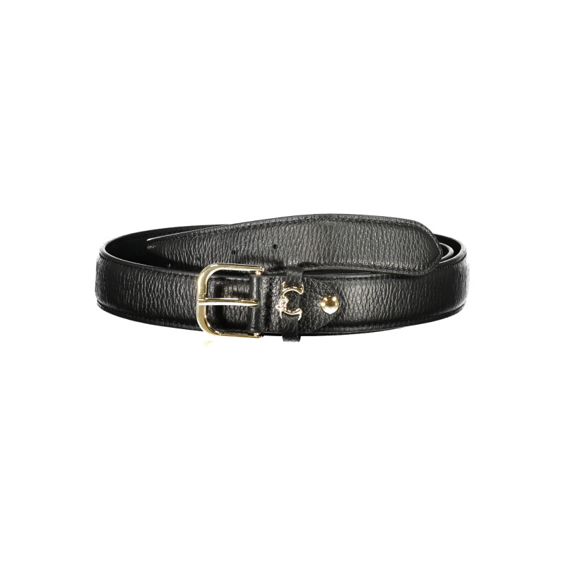 COCCINELLE WOMEN'S BLACK LEATHER BELT