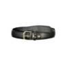 COCCINELLE WOMEN'S BLACK LEATHER BELT