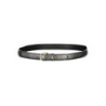 COCCINELLE WOMEN'S BLACK LEATHER BELT