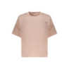 GUESS JEANS WOMEN'S SHORT SLEEVE T-SHIRT PINK
