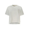 T-SHIRT À MANCHES COURTES FEMME GUESS JEANS BLANC