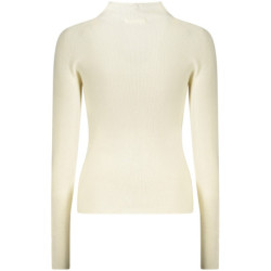 GUESS JEANS WOMEN'S WHITE SWEATER