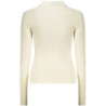 GUESS JEANS WOMEN'S WHITE SWEATER