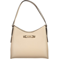 GUESS JEANS WOMEN'S BEIGE BAG