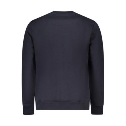 PEPE JEANS MEN'S BLUE ZIP-UP SWEATSHIRT