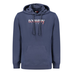 Sweat-shirt zippé bleu Tommy Hilfiger pour homme