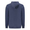 Sweat-shirt zippé bleu Tommy Hilfiger pour homme