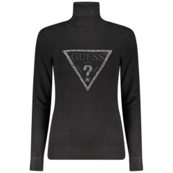 GUESS JEANS WOMEN'S BLACK SWEATER