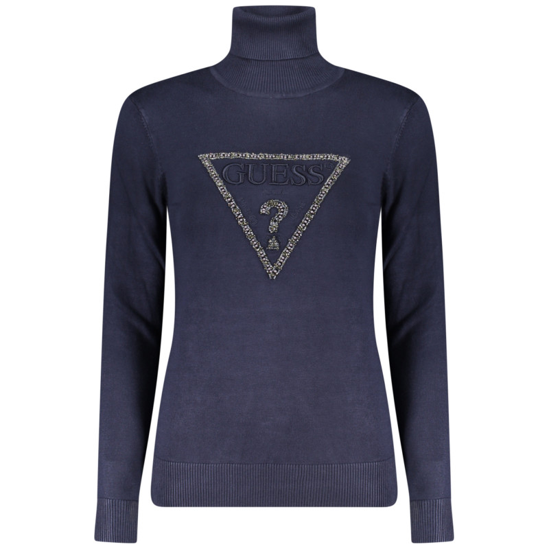 GUESS JEANS WOMEN'S BLUE SWEATER