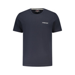 GUESS JEANS MEN'S SHORT-SLEEVED T-SHIRT BLUE
