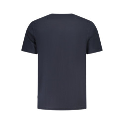 T-SHIRT À MANCHES COURTES GUESS JEANS POUR HOMME BLEU