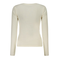 GUESS JEANS WOMEN'S LONG-SLEEVED T-SHIRT WHITE