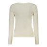 GUESS JEANS WOMEN'S LONG-SLEEVED T-SHIRT WHITE