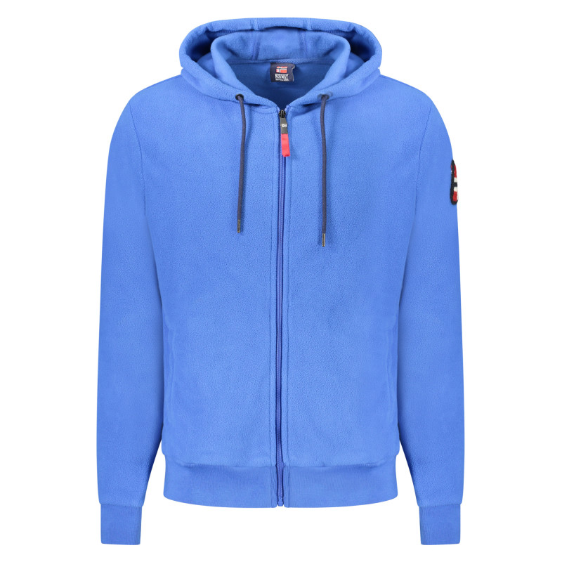 NORWAY 1963 MEN'S BLUE ZIP-UP SWEATSHIRT