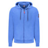 NORWAY 1963 MEN'S BLUE ZIP-UP SWEATSHIRT