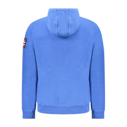 Sweat-shirt zippé bleu pour homme Norvège 1963