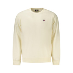 Sweat-shirt zippé blanc pour homme Norvège 1963