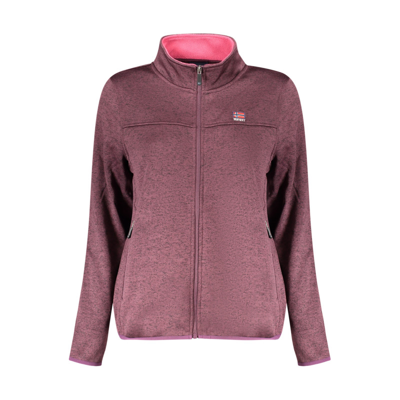 NORWAY 1963 WOMEN'S PURPLE ZIP-UP SWEATSHIRT