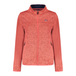 Sweat-shirt zippé rose pour femme, Norvège 1963