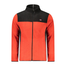 NORWAY 1963 MEN'S RED ZIP-UP SWEATSHIRT