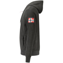 NORWAY 1963 MEN'S BLACK ZIP-UP SWEATSHIRT