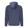 TOMMY HILFIGER MEN'S BLUE ZIP-UP SWEATSHIRT