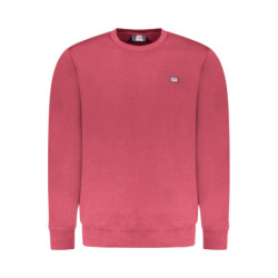Sweat-shirt zippé rouge pour homme Norvège 1963