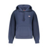 TOMMY HILFIGER WOMEN'S BLUE ZIP-UP SWEATSHIRT