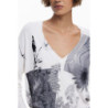 PULL BLANC POUR FEMME DESIGUAL
