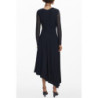 ROBE LONGUE NOIRE POUR FEMME DESIGUAL
