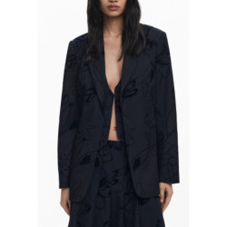 VESTE NOIRE CLASSIQUE POUR FEMME DESIGUAL