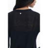 DESIGUAL WOMEN'S LONG BLACK DRESS