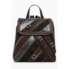 DESIGUAL WOMEN'S BROWN BACKPACK