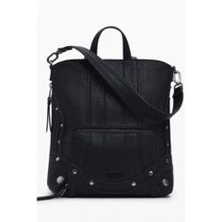 DESIGUAL WOMEN'S BLACK BACKPACK