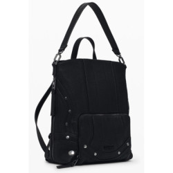 SAC À DOS NOIR POUR FEMME DESIGUAL