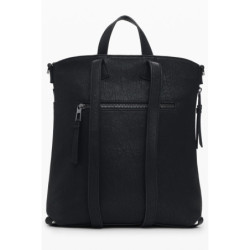 DESIGUAL WOMEN'S BLACK BACKPACK